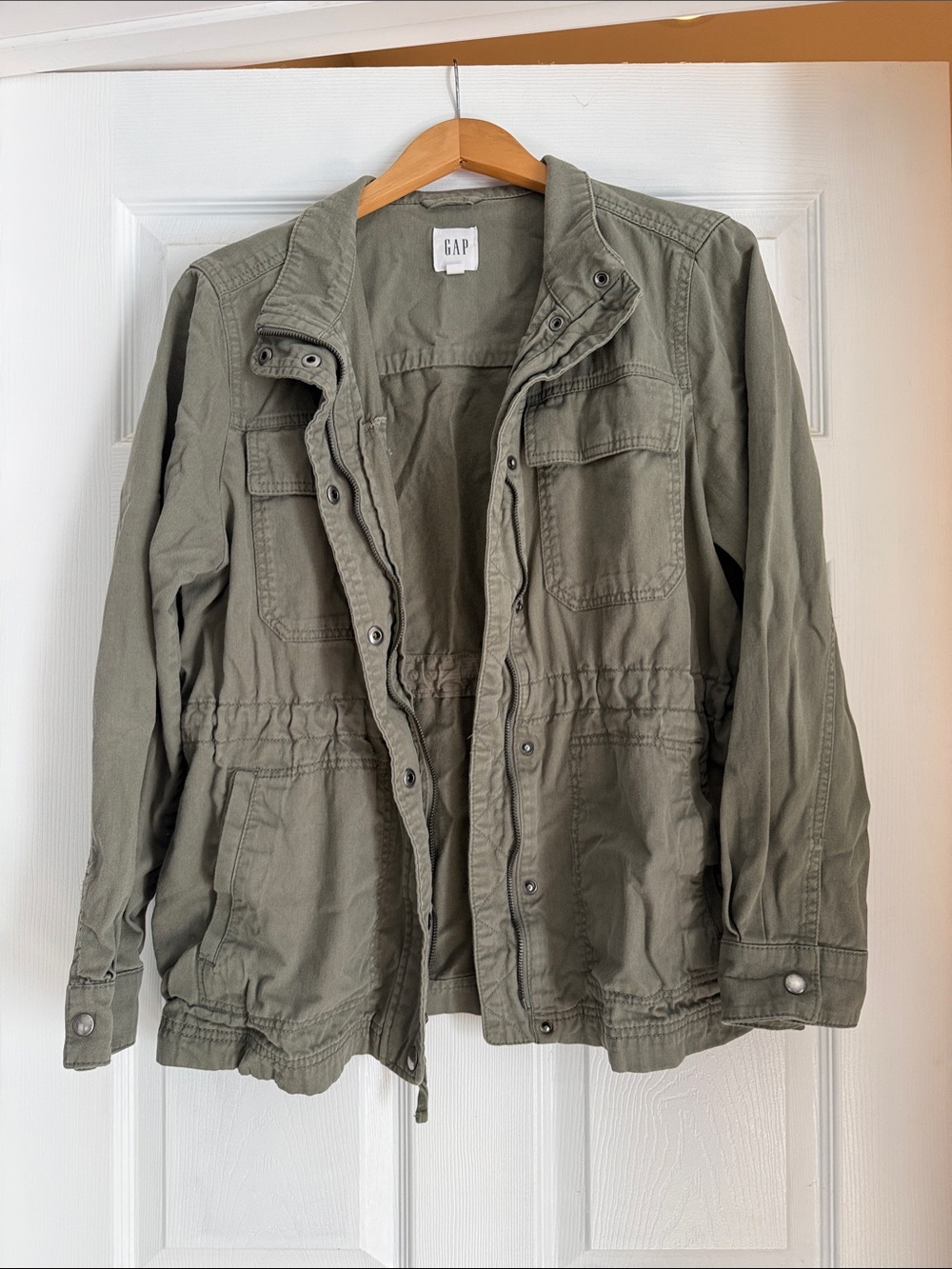 GAP Olive Green Women's Military Field Jacket